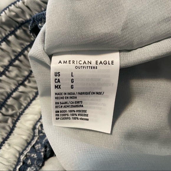 AE Print Mix Tiered Mini Skirt NWT - Picture 9 of 9